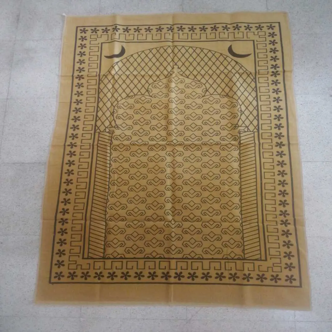 Cotton Portable Prayer Mat for Hajj and Umrah